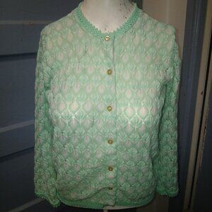 1960s vintage button up cardigan
